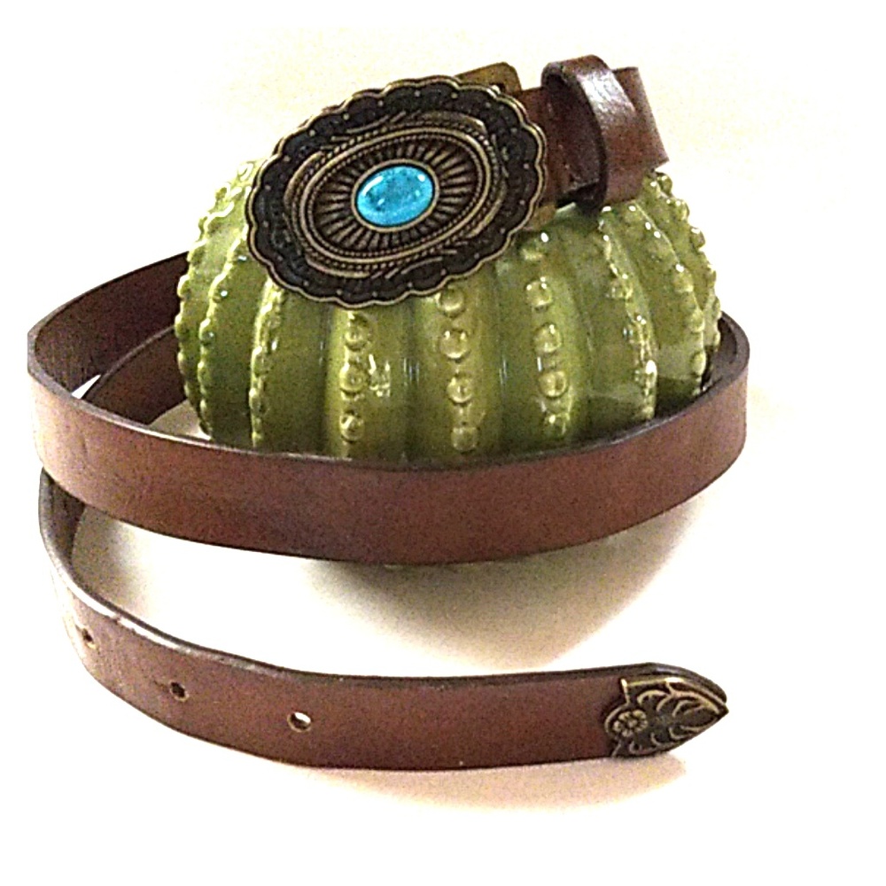 Vintage | Southwestern Belt Brown Turquoise